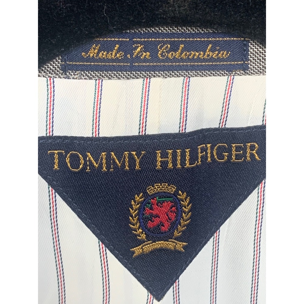 Tommy Hilfiger Mens 42S Grey‎ Glen Plaid Worsted Wool 3-Button Blazer Sport Coat - Picture 6 of 15